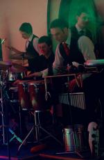 Los Corazónes Calientes Drum show